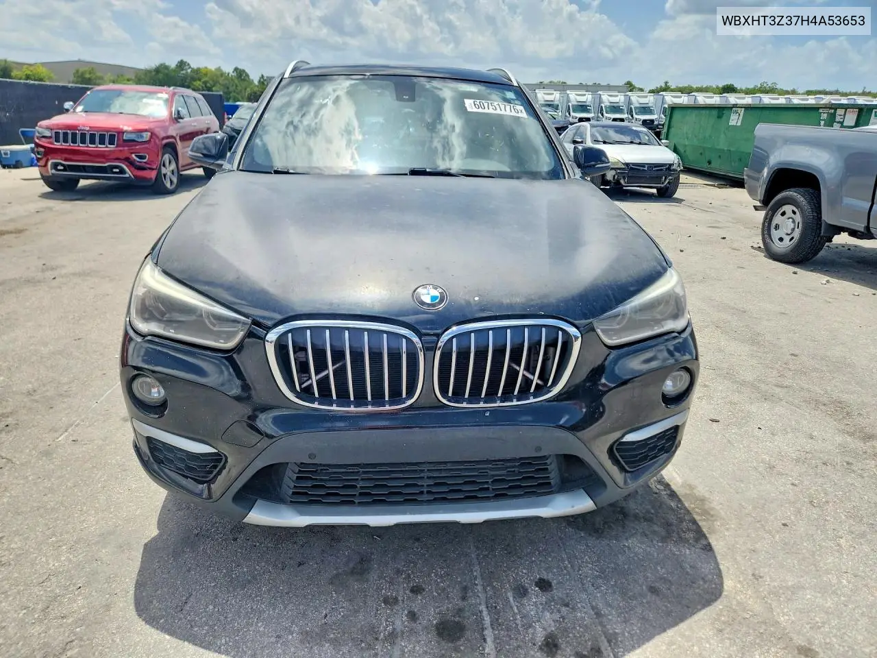 2017 BMW X1 xDrive28I VIN: WBXHT3Z37H4A53653 Lot: 60751776