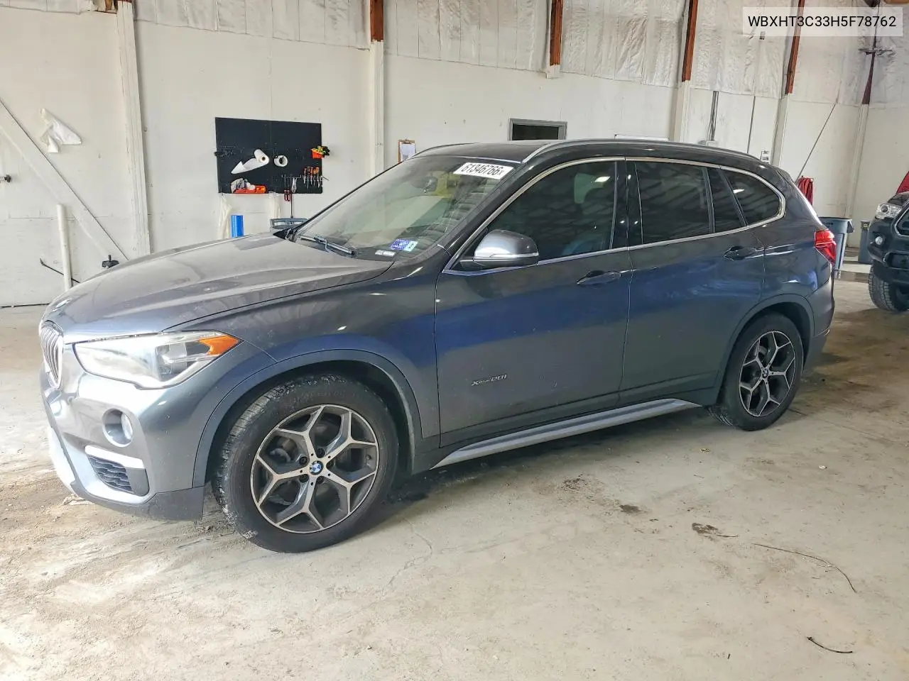 2017 BMW X1 xDrive28I VIN: WBXHT3C33H5F78762 Lot: 61346766