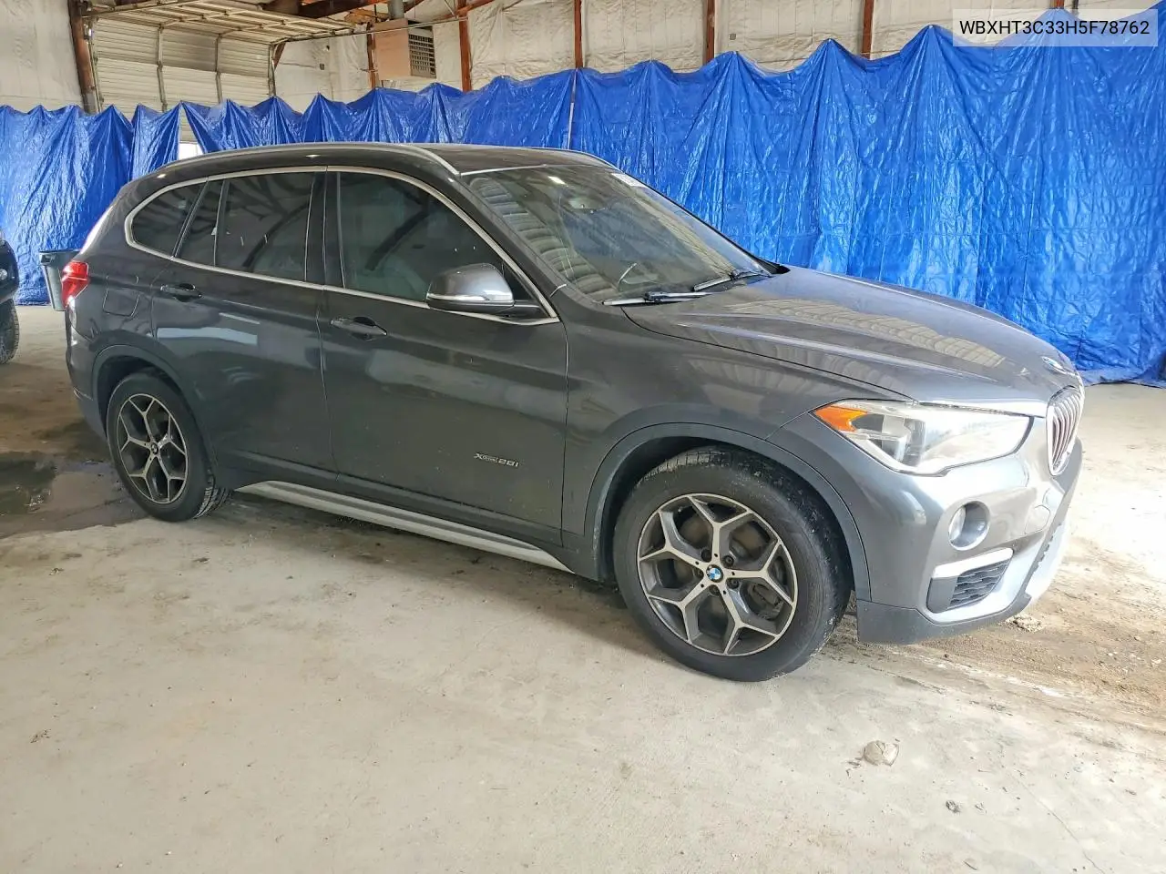 2017 BMW X1 xDrive28I VIN: WBXHT3C33H5F78762 Lot: 61346766