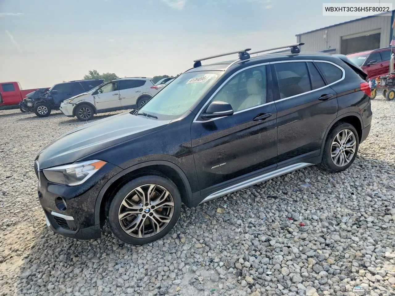 2017 BMW X1 xDrive28I VIN: WBXHT3C36H5F80022 Lot: 61784896