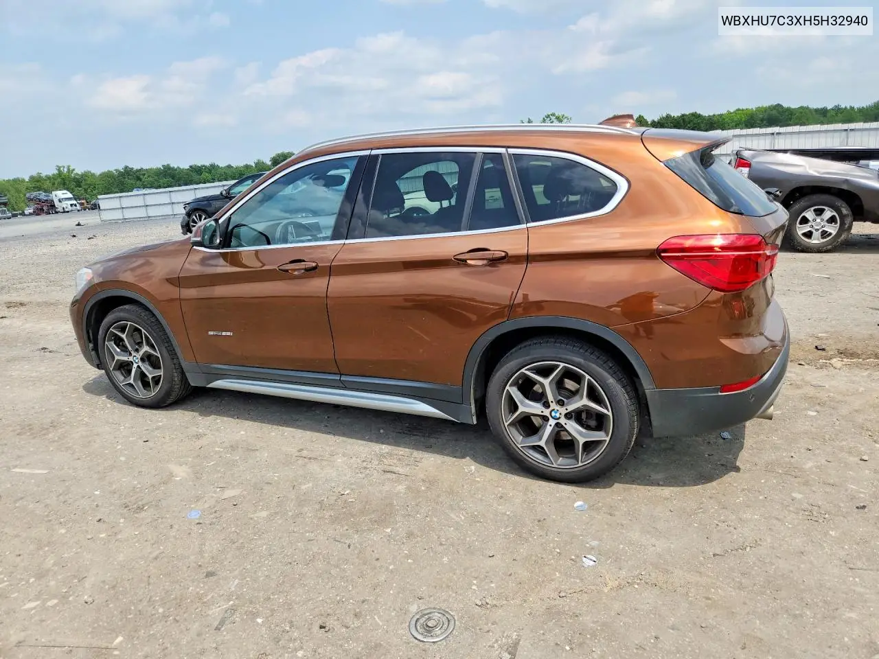 2017 BMW X1 Sdrive28I VIN: WBXHU7C3XH5H32940 Lot: 61994016