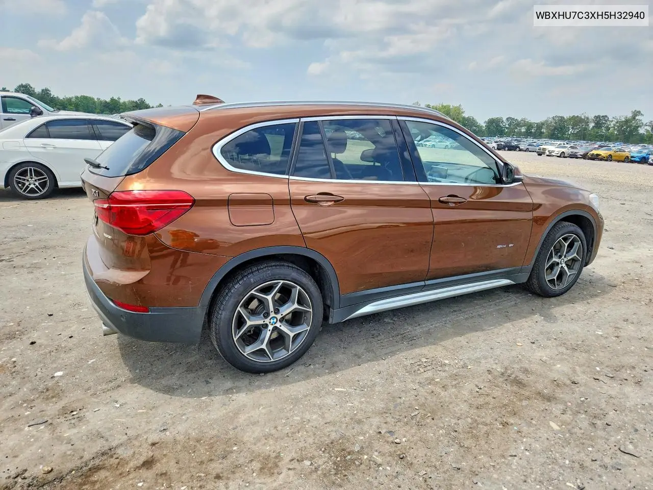 2017 BMW X1 Sdrive28I VIN: WBXHU7C3XH5H32940 Lot: 61994016
