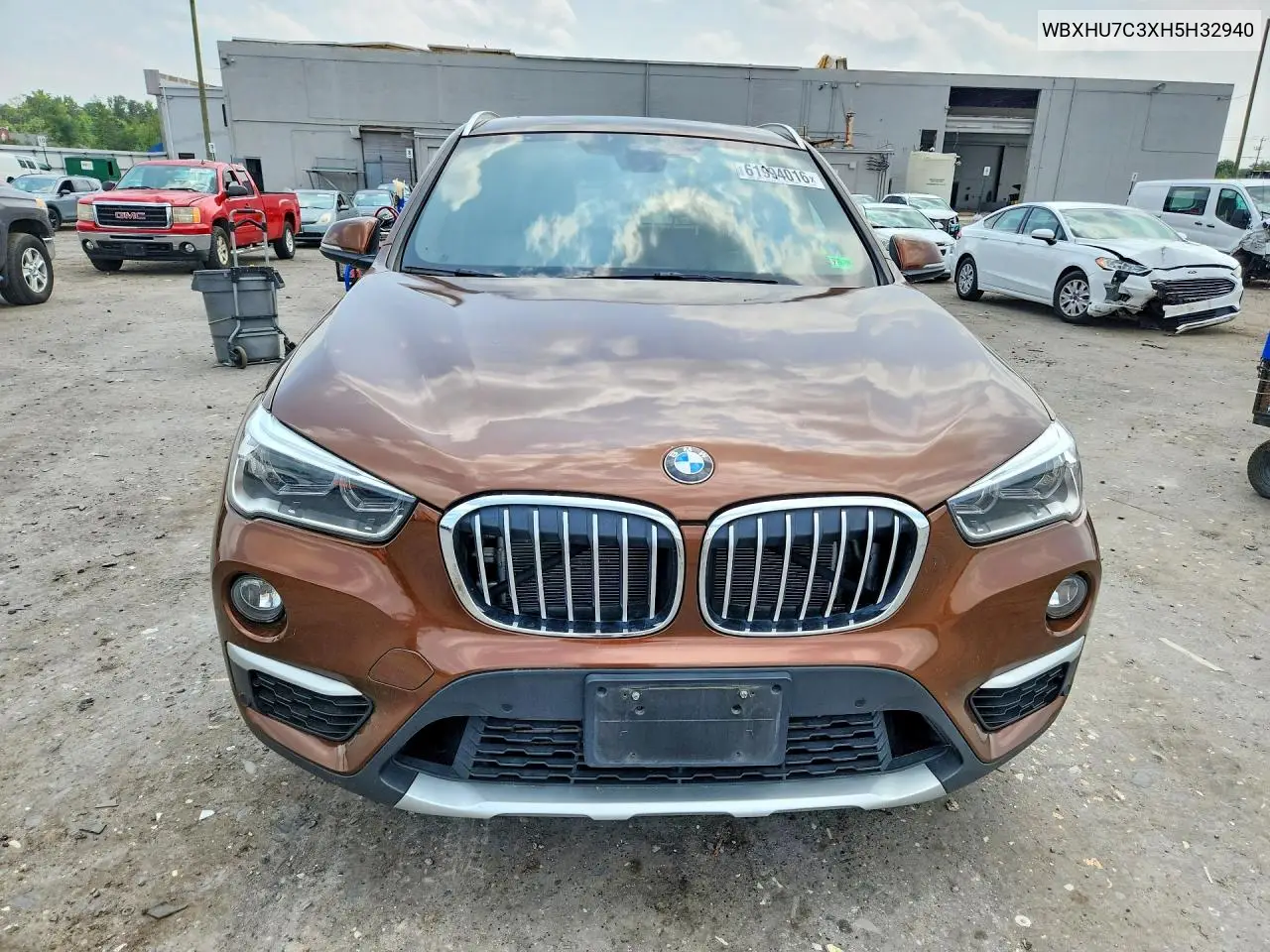 2017 BMW X1 Sdrive28I VIN: WBXHU7C3XH5H32940 Lot: 61994016