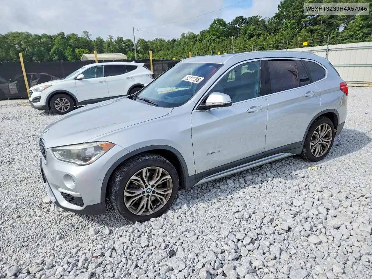 2017 BMW X1 xDrive28I VIN: WBXHT3Z39H4A57946 Lot: 62111386