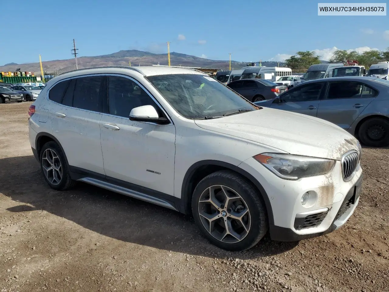 WBXHU7C34H5H35073 2017 BMW X1 Sdrive28I