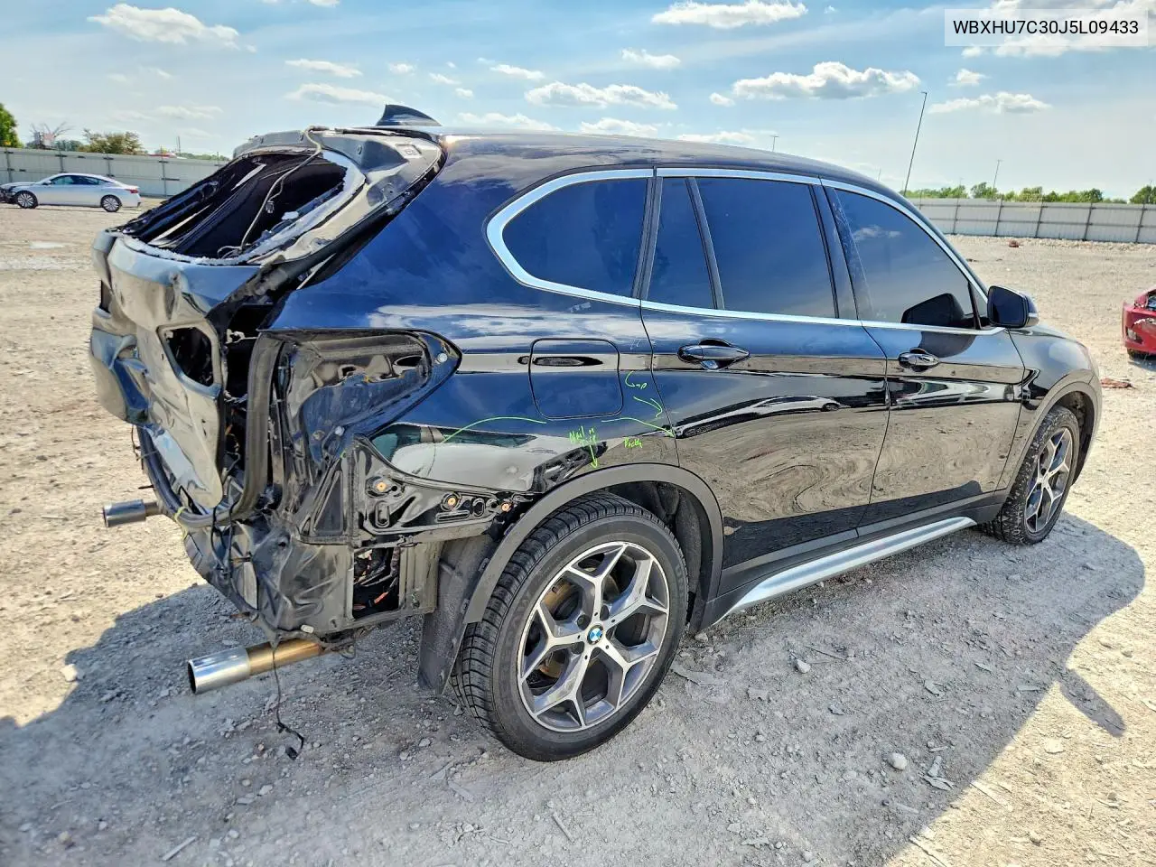 2018 BMW X1 Sdrive28I VIN: WBXHU7C30J5L09433 Lot: 55693266