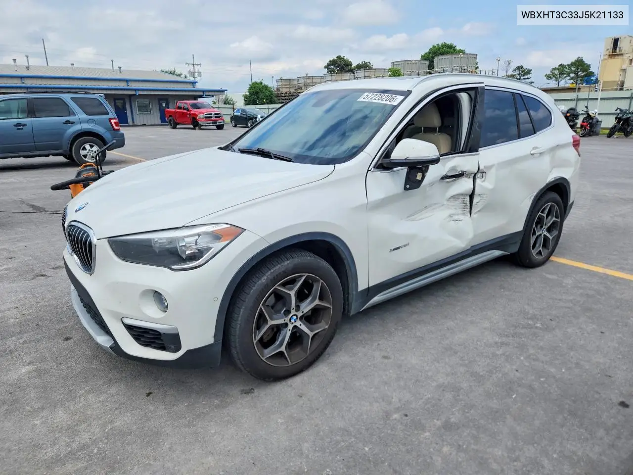 2018 BMW X1 Sdrive28I VIN: WBXHT3C33J5K21133 Lot: 57228206