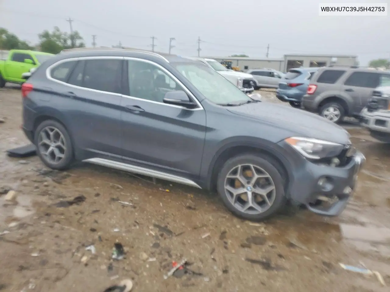 2018 BMW X1 Sdrive28I VIN: WBXHU7C39J5H42753 Lot: 57670626