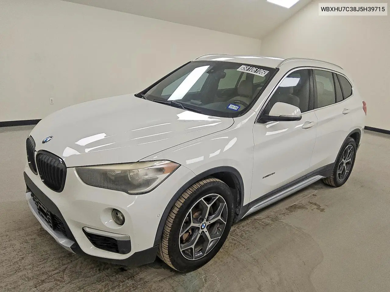 2018 BMW X1 Sdrive28I VIN: WBXHU7C38J5H39715 Lot: 58106106