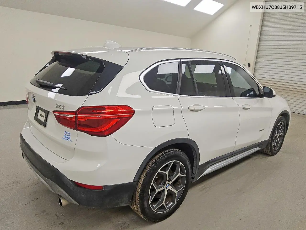 2018 BMW X1 Sdrive28I VIN: WBXHU7C38J5H39715 Lot: 58106106
