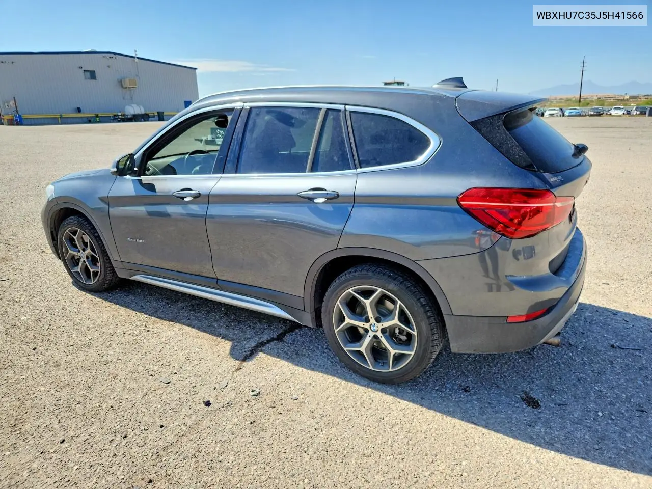 2018 BMW X1 Sdrive28I VIN: WBXHU7C35J5H41566 Lot: 58874996