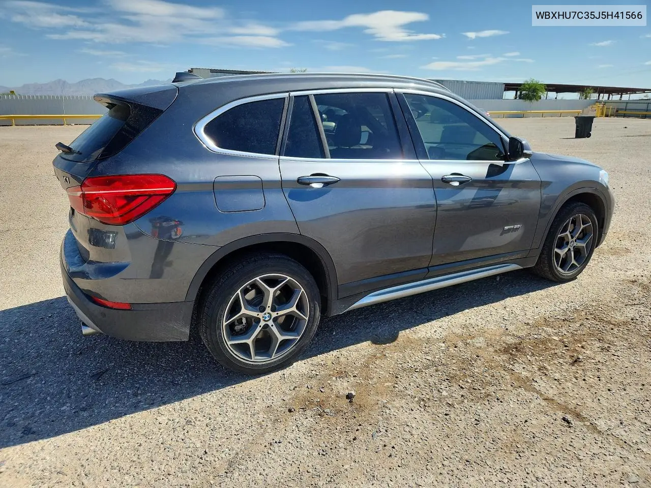 2018 BMW X1 Sdrive28I VIN: WBXHU7C35J5H41566 Lot: 58874996