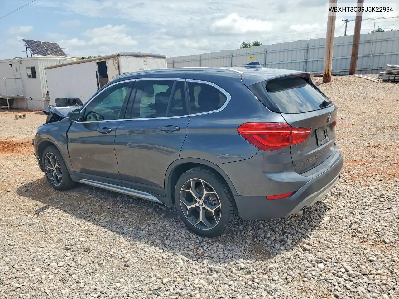 2018 BMW X1 xDrive28I VIN: WBXHT3C39J5K22934 Lot: 58997616