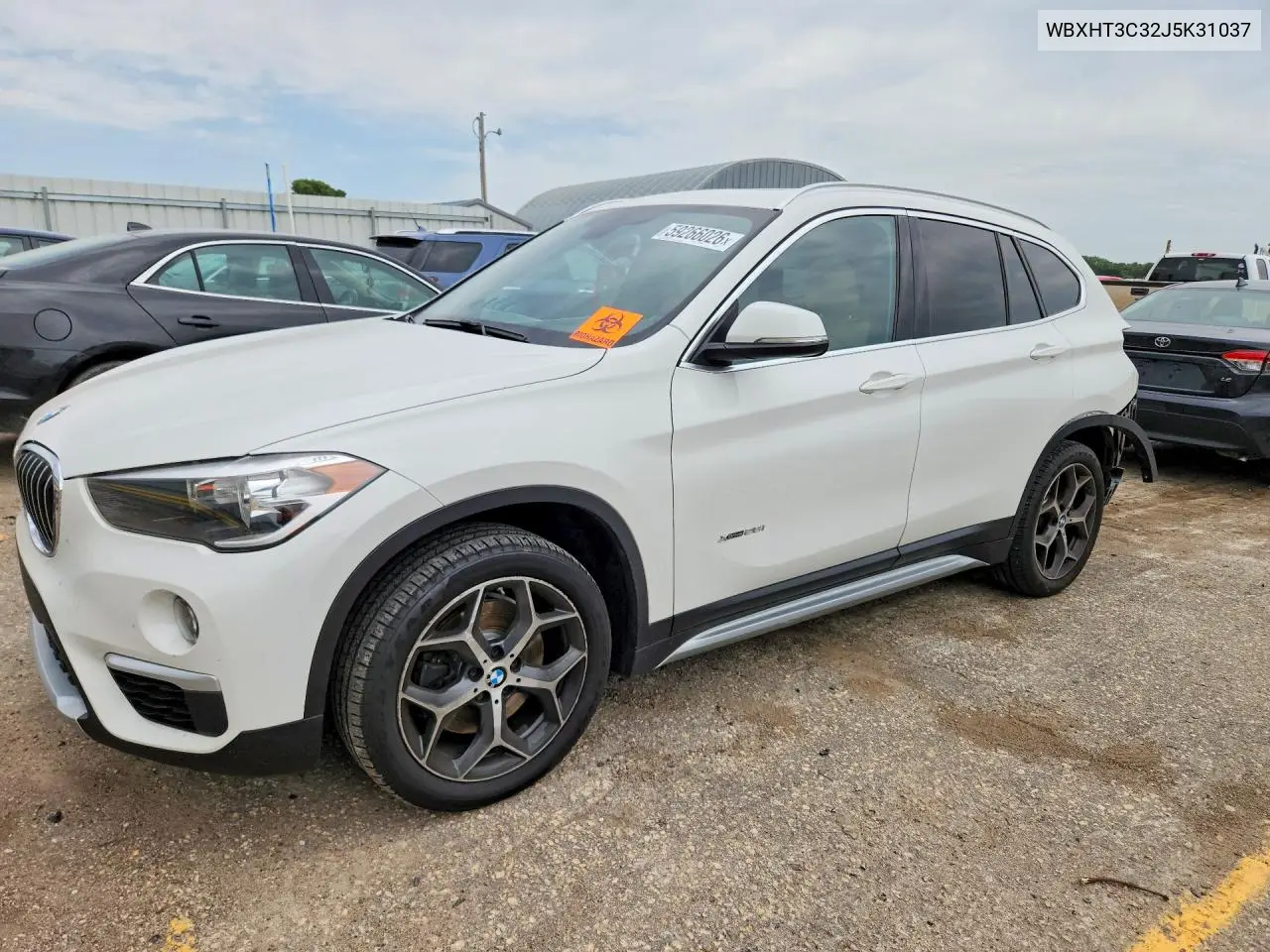 2018 BMW X1 xDrive28I VIN: WBXHT3C32J5K31037 Lot: 59266026