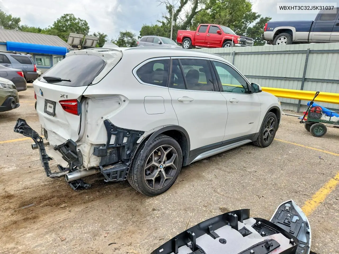 2018 BMW X1 xDrive28I VIN: WBXHT3C32J5K31037 Lot: 59266026