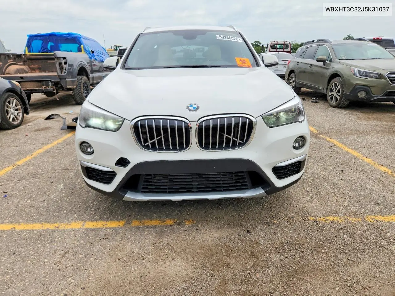 2018 BMW X1 xDrive28I VIN: WBXHT3C32J5K31037 Lot: 59266026