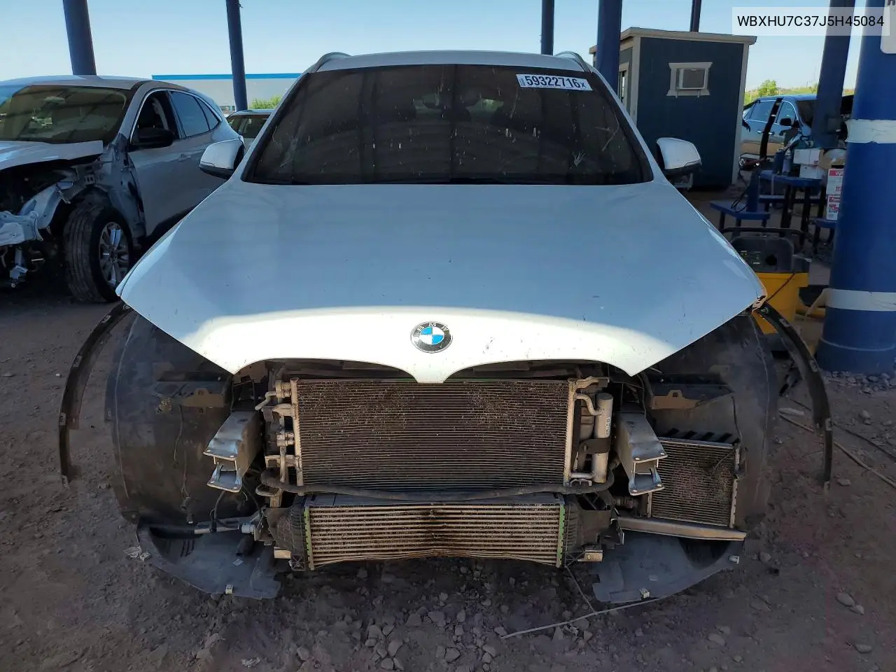 2018 BMW X1 Sdrive28I VIN: WBXHU7C37J5H45084 Lot: 59322716