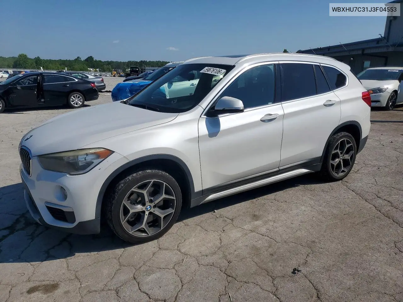 2018 BMW X1 Sdrive28I VIN: WBXHU7C31J3F04553 Lot: 59676106