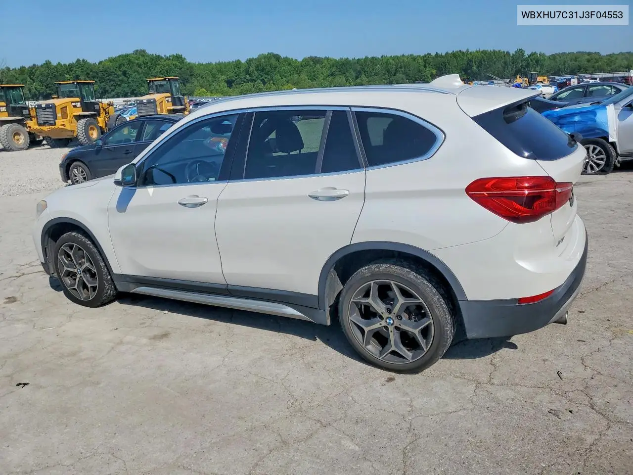 2018 BMW X1 Sdrive28I VIN: WBXHU7C31J3F04553 Lot: 59676106