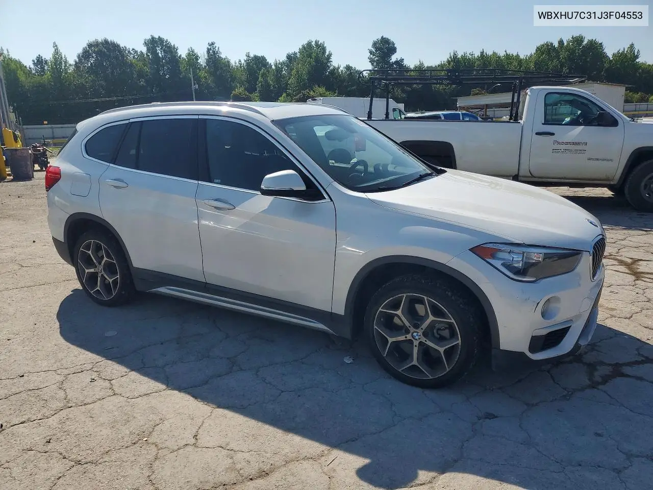 2018 BMW X1 Sdrive28I VIN: WBXHU7C31J3F04553 Lot: 59676106