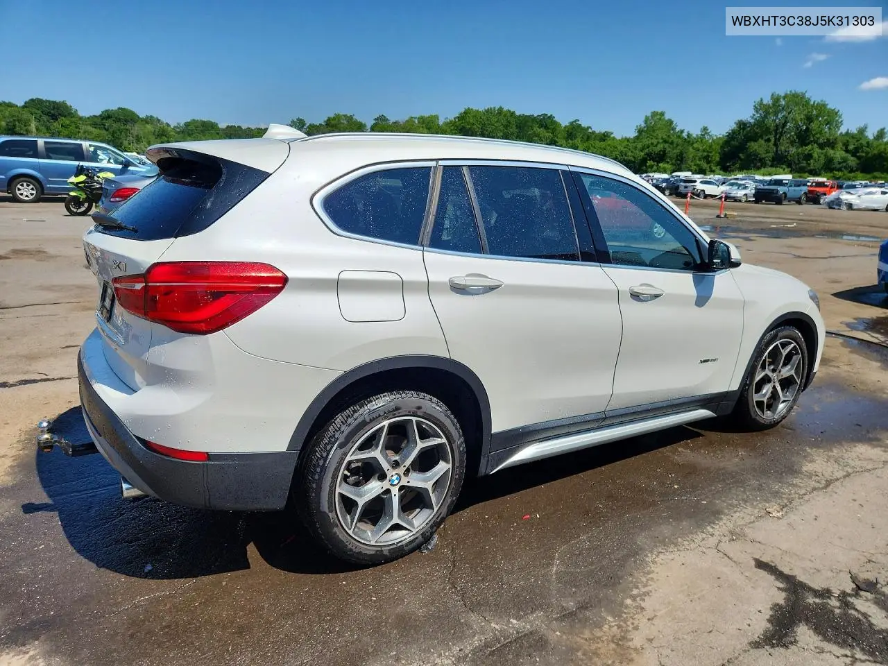 2018 BMW X1 xDrive28I VIN: WBXHT3C38J5K31303 Lot: 59682556