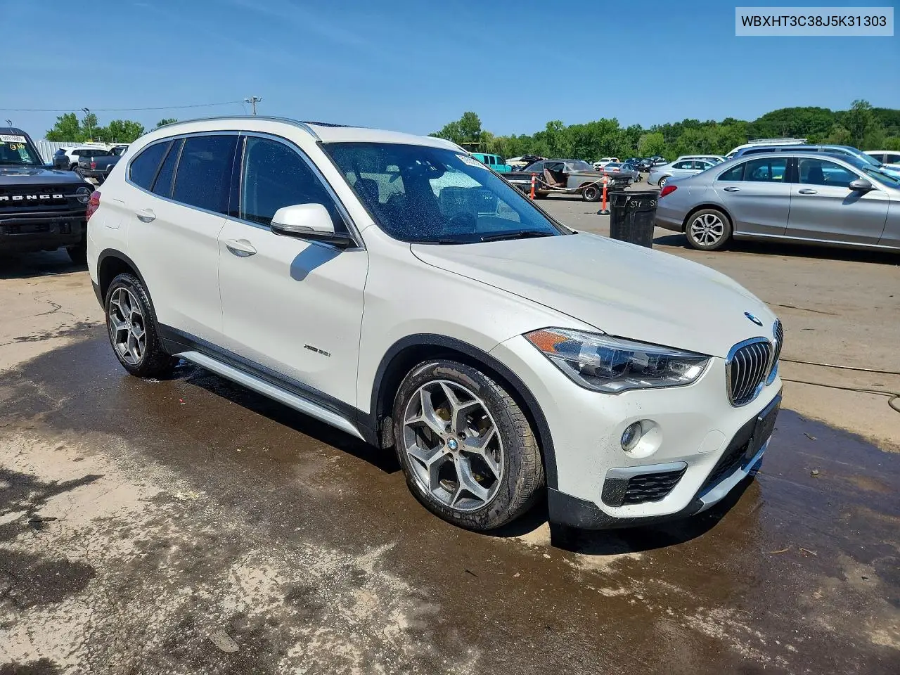 2018 BMW X1 xDrive28I VIN: WBXHT3C38J5K31303 Lot: 59682556