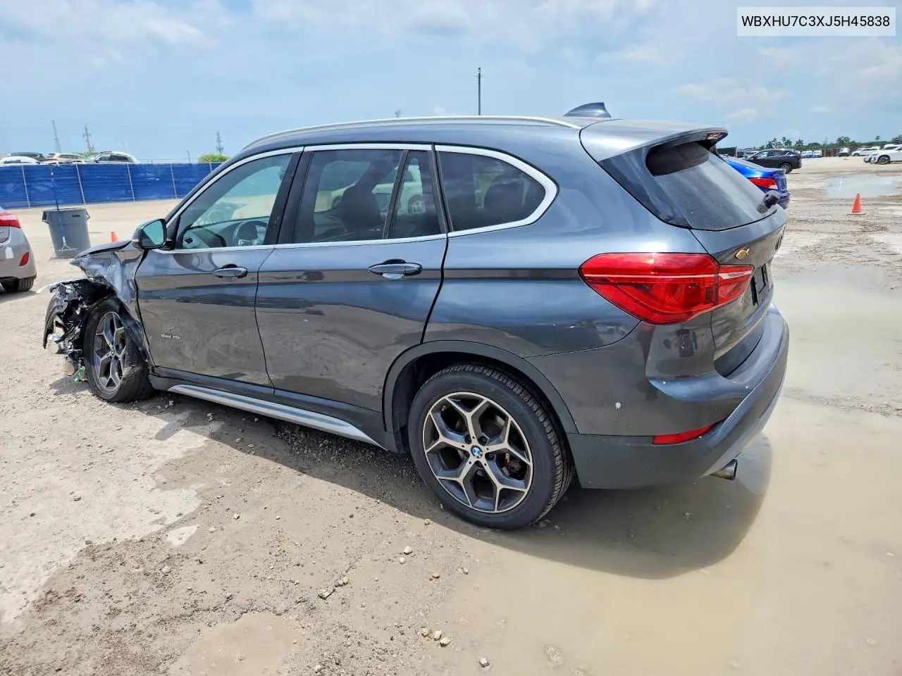 2018 BMW X1 Sdrive28I VIN: WBXHU7C3XJ5H45838 Lot: 59727556