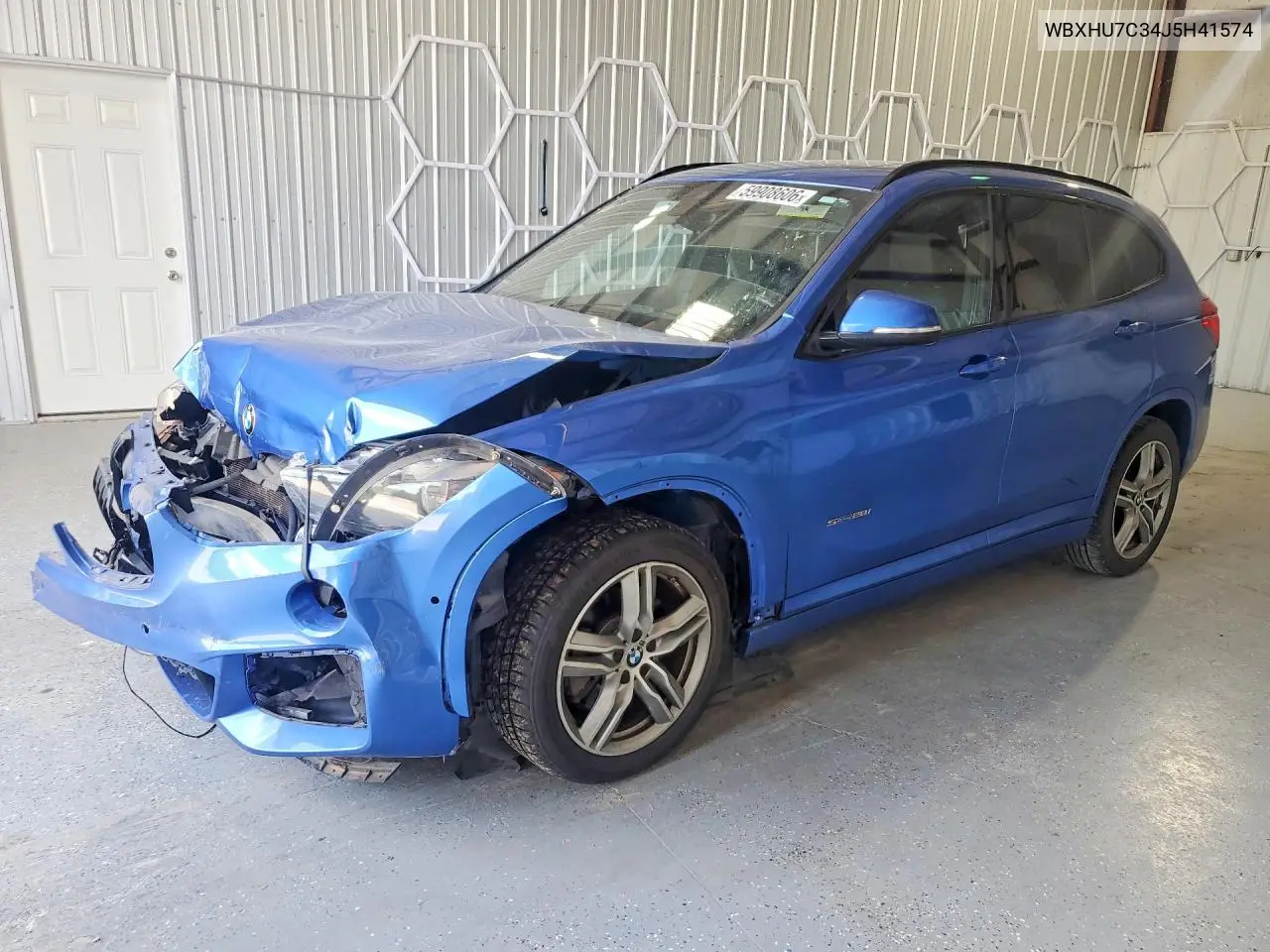 2018 BMW X1 Sdrive28I VIN: WBXHU7C34J5H41574 Lot: 59908606