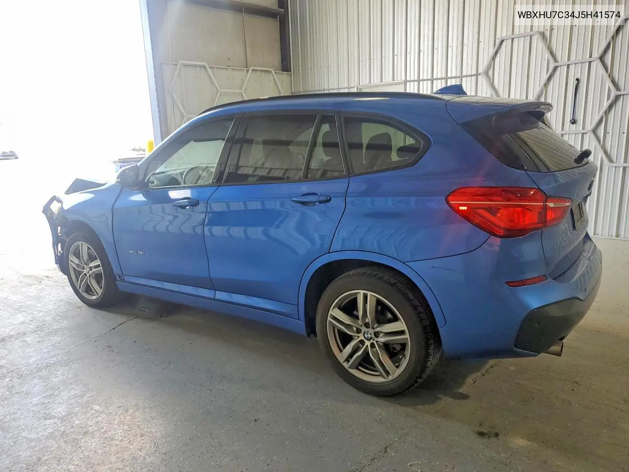 2018 BMW X1 Sdrive28I VIN: WBXHU7C34J5H41574 Lot: 59908606