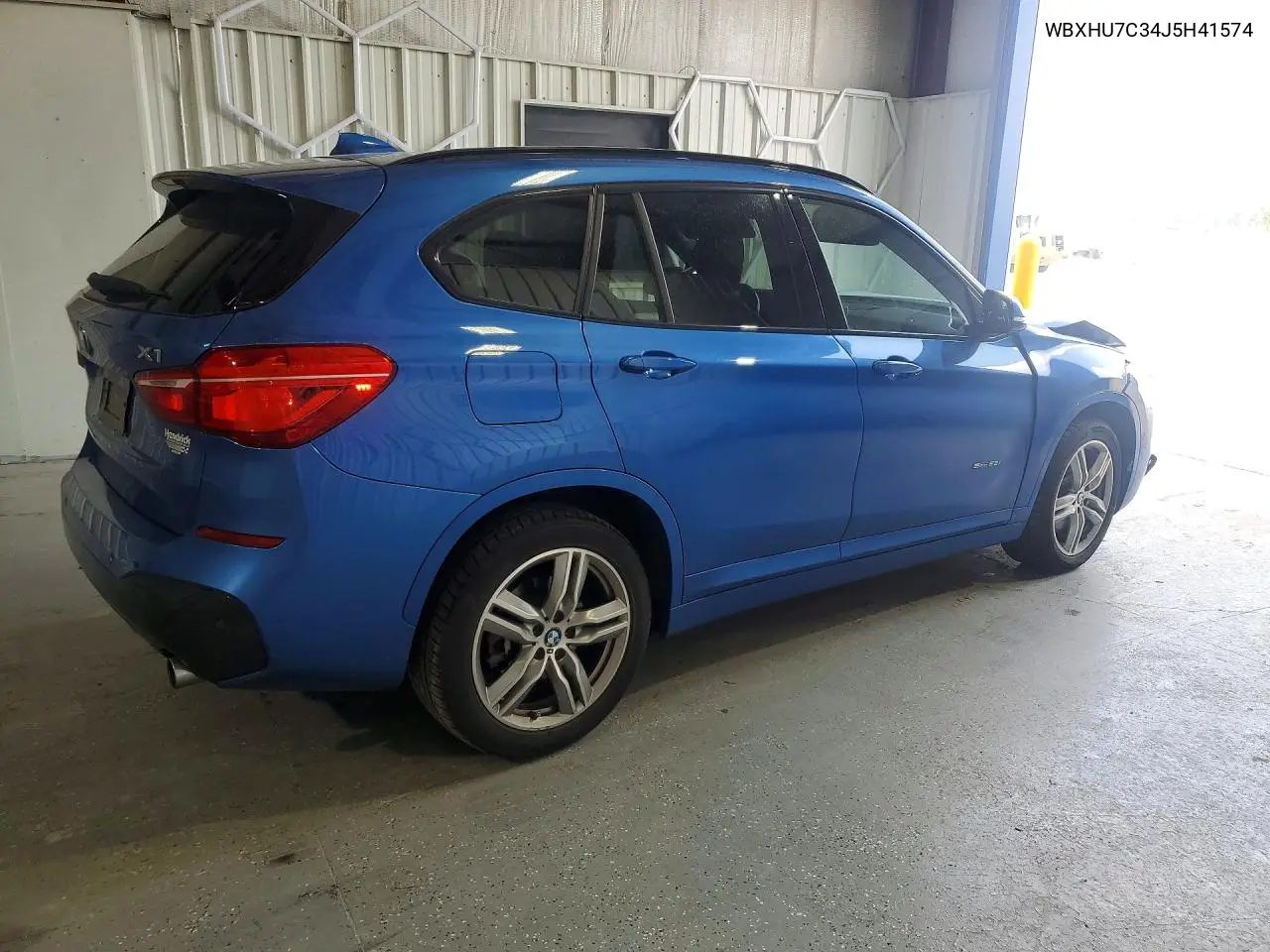 2018 BMW X1 Sdrive28I VIN: WBXHU7C34J5H41574 Lot: 59908606