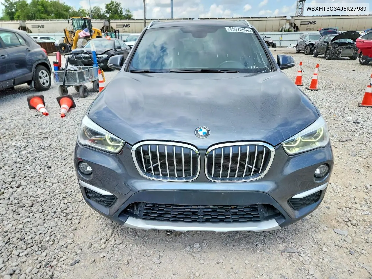 2018 BMW X1 xDrive28I VIN: WBXHT3C34J5K27989 Lot: 59973906