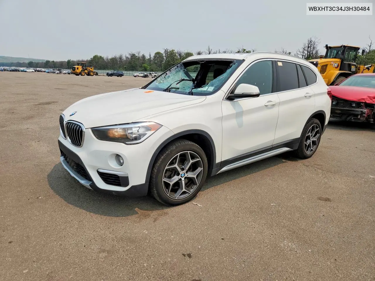 2018 BMW X1 xDrive28I VIN: WBXHT3C34J3H30484 Lot: 60592716