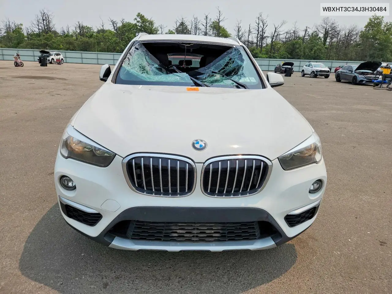 2018 BMW X1 xDrive28I VIN: WBXHT3C34J3H30484 Lot: 60592716