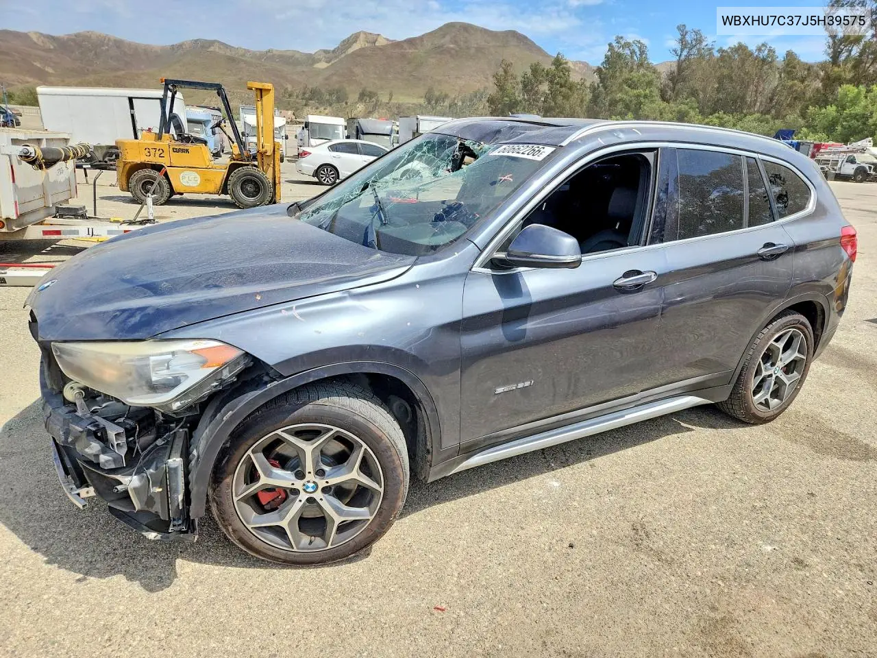 2018 BMW X1 Sdrive28I VIN: WBXHU7C37J5H39575 Lot: 60662266