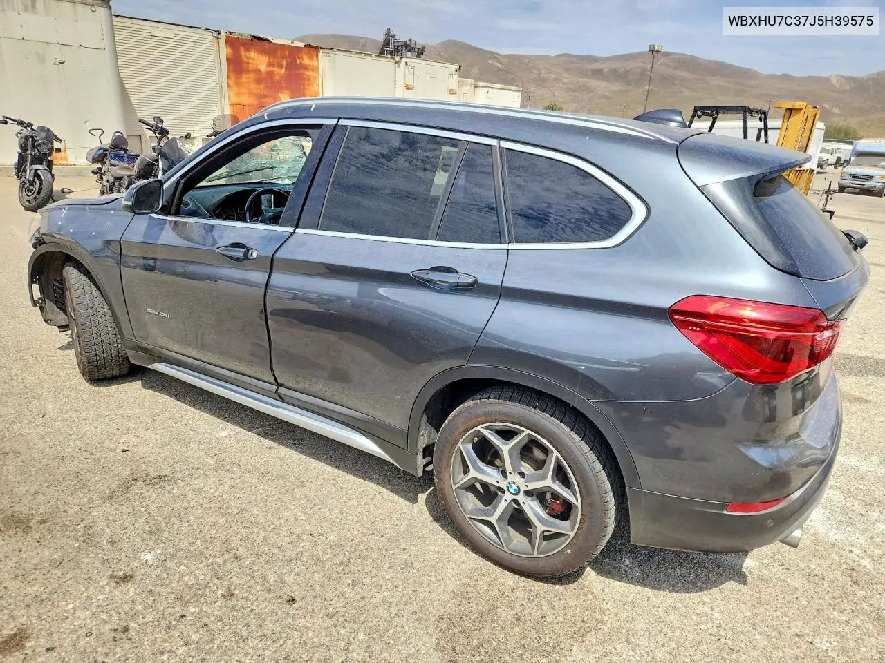 2018 BMW X1 Sdrive28I VIN: WBXHU7C37J5H39575 Lot: 60662266