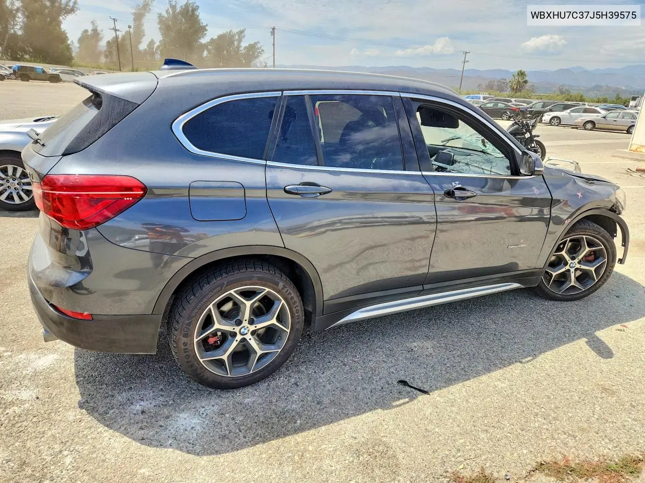 2018 BMW X1 Sdrive28I VIN: WBXHU7C37J5H39575 Lot: 60662266