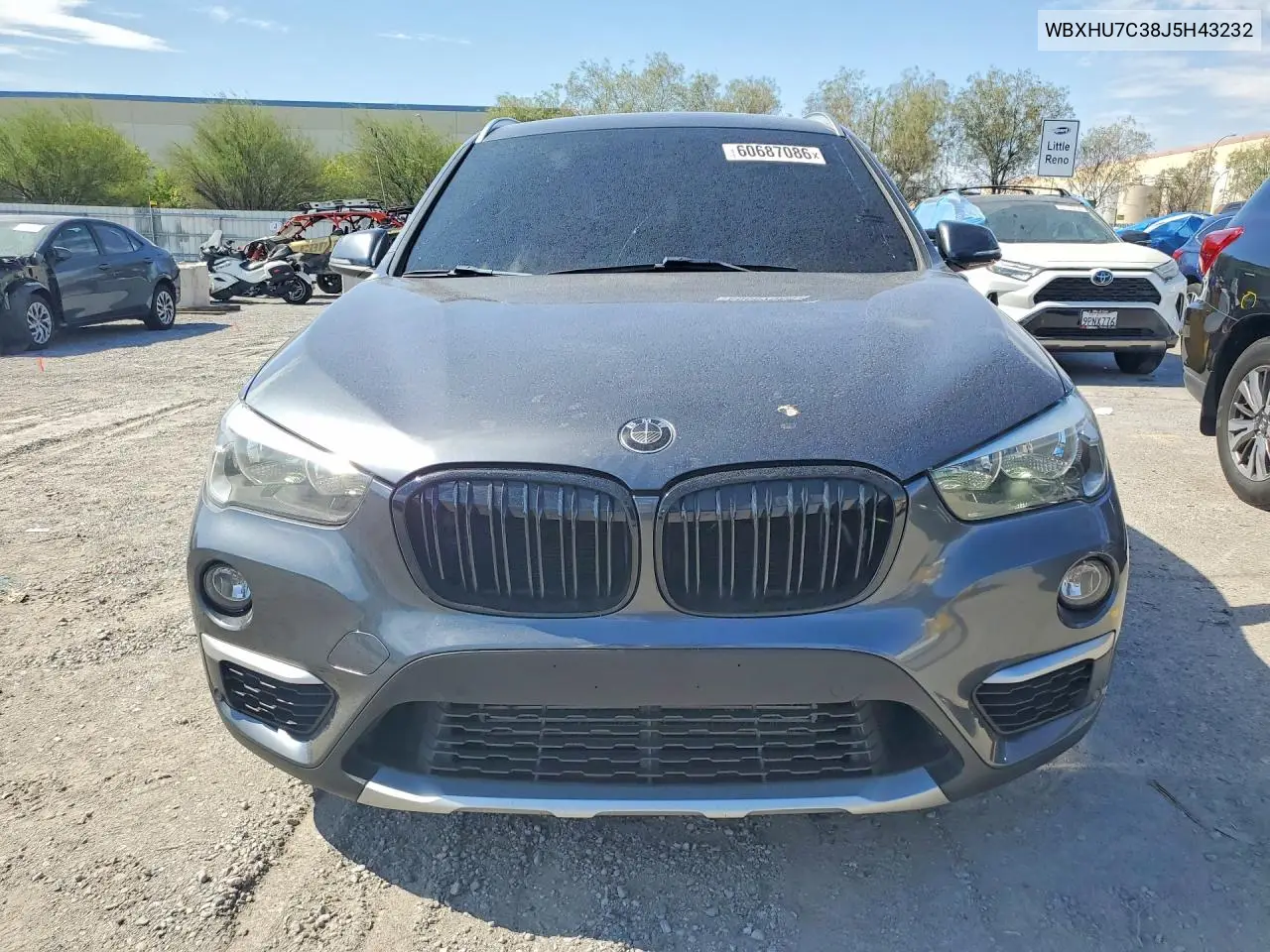 2018 BMW X1 Sdrive28I VIN: WBXHU7C38J5H43232 Lot: 60687086