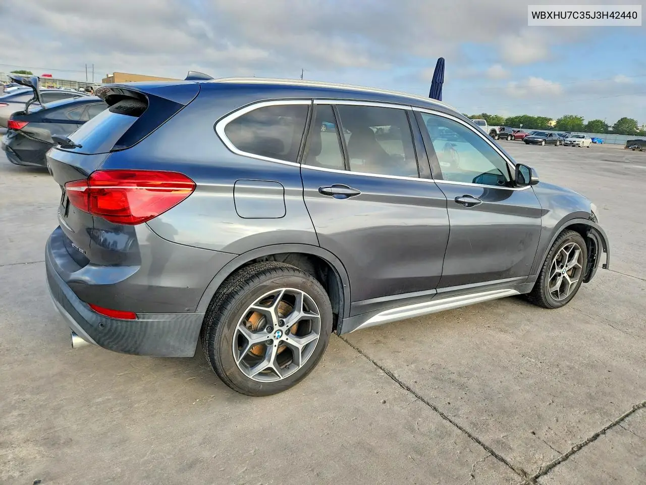 2018 BMW X1 Sdrive28I VIN: WBXHU7C35J3H42440 Lot: 60754526