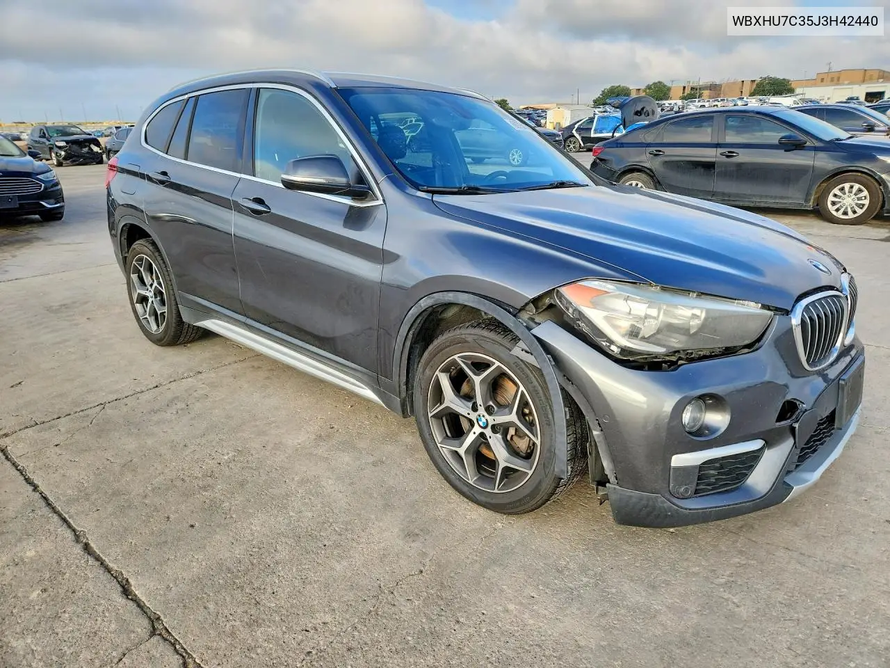 2018 BMW X1 Sdrive28I VIN: WBXHU7C35J3H42440 Lot: 60754526