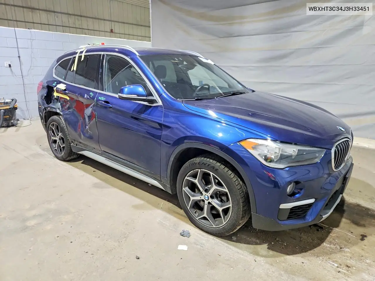 2018 BMW X1 xDrive28I VIN: WBXHT3C34J3H33451 Lot: 60761896