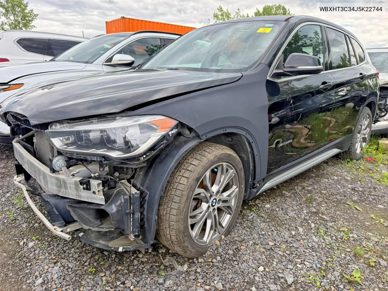 2018 BMW X1 xDrive28I VIN: WBXHT3C34J5K22744 Lot: 60766876
