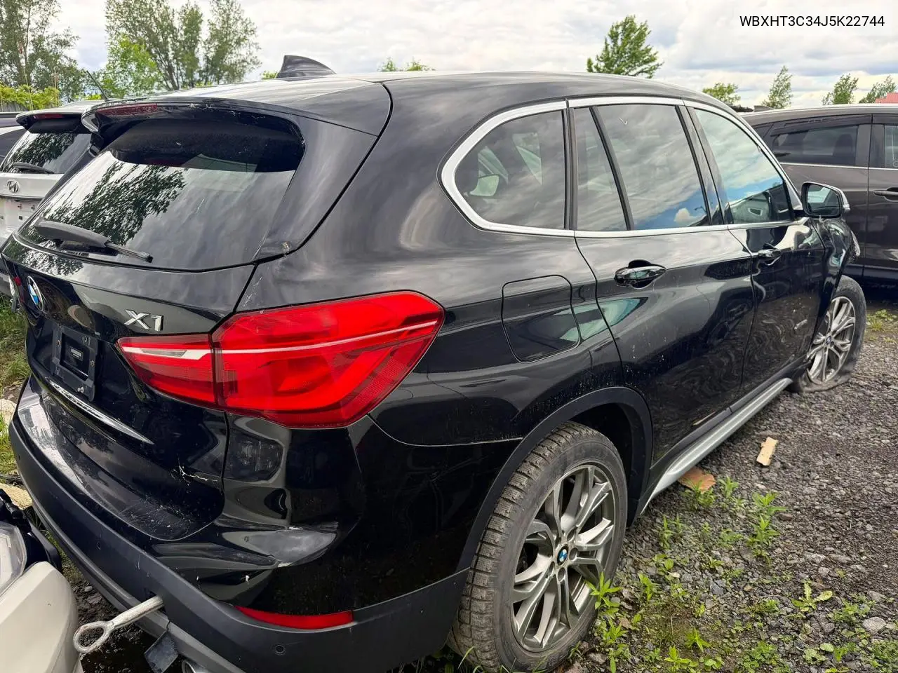 2018 BMW X1 xDrive28I VIN: WBXHT3C34J5K22744 Lot: 60766876