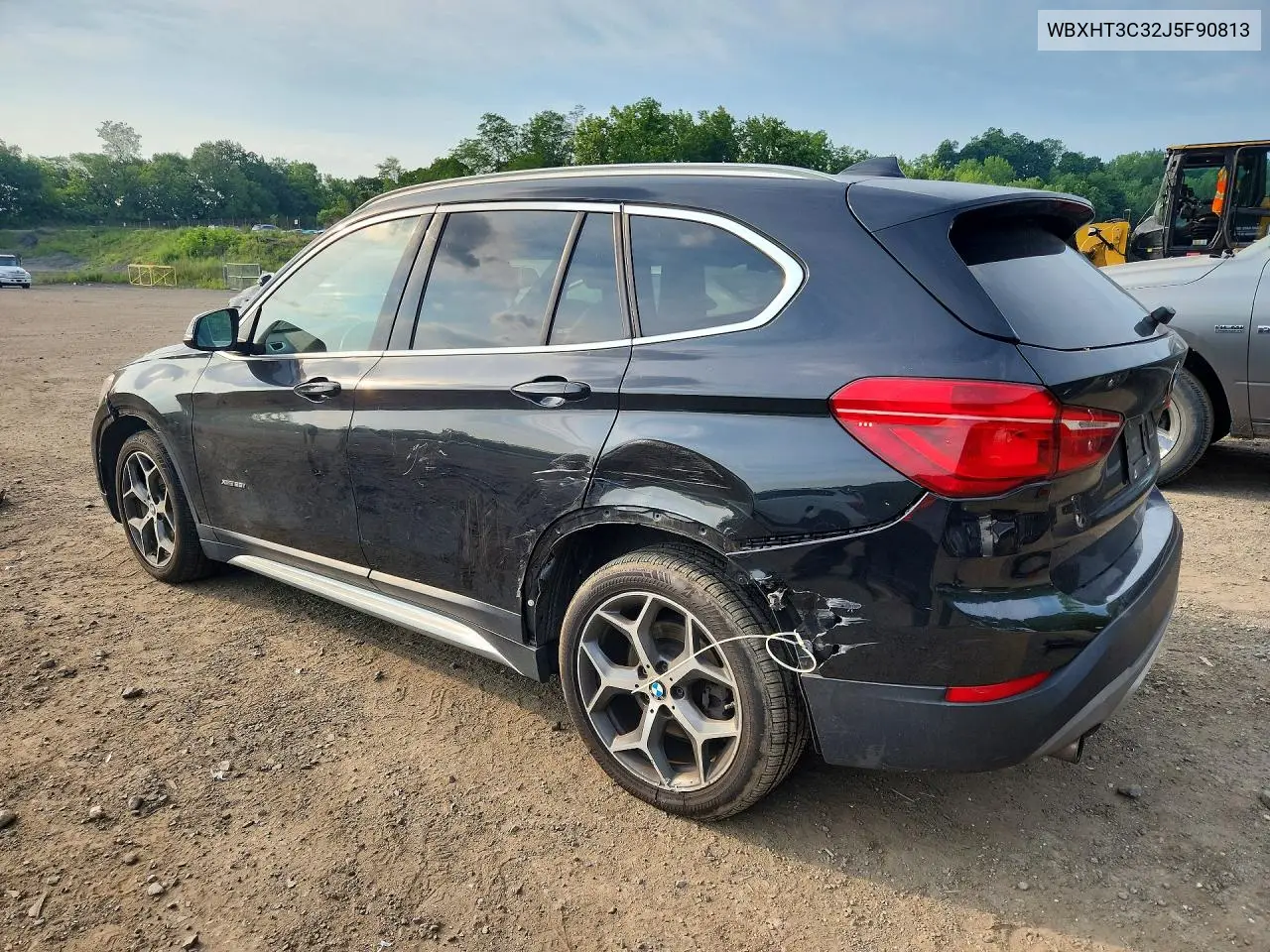 2018 BMW X1 xDrive28I VIN: WBXHT3C32J5F90813 Lot: 60805616