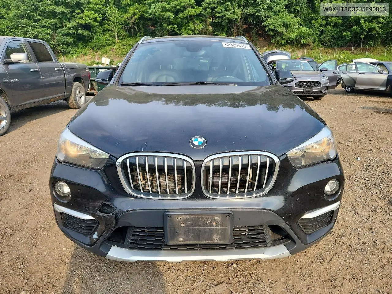 2018 BMW X1 xDrive28I VIN: WBXHT3C32J5F90813 Lot: 60805616