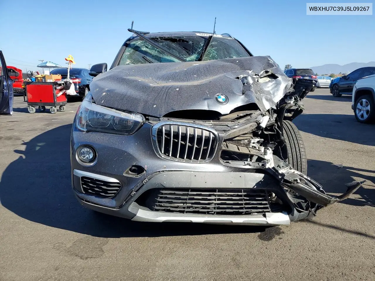 2018 BMW X1 Sdrive28I VIN: WBXHU7C39J5L09267 Lot: 60989096