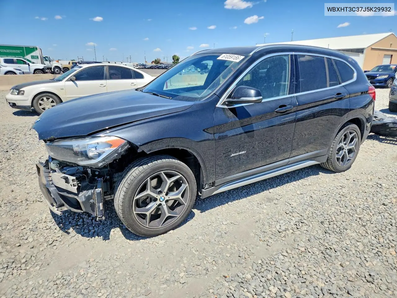 2018 BMW X1 xDrive28I VIN: WBXHT3C37J5K29932 Lot: 61059186