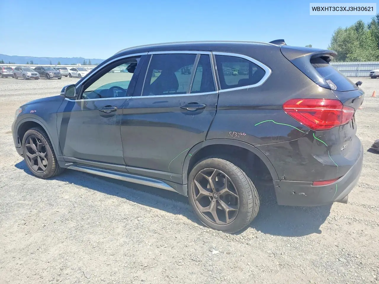 2018 BMW X1 xDrive28I VIN: WBXHT3C3XJ3H30621 Lot: 61243816