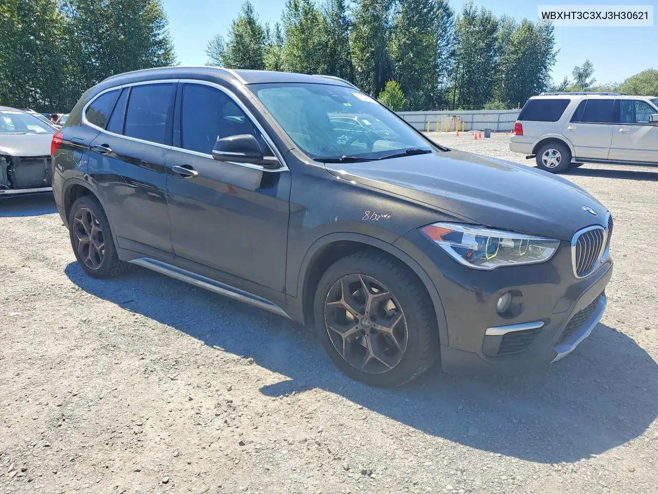 2018 BMW X1 xDrive28I VIN: WBXHT3C3XJ3H30621 Lot: 61243816