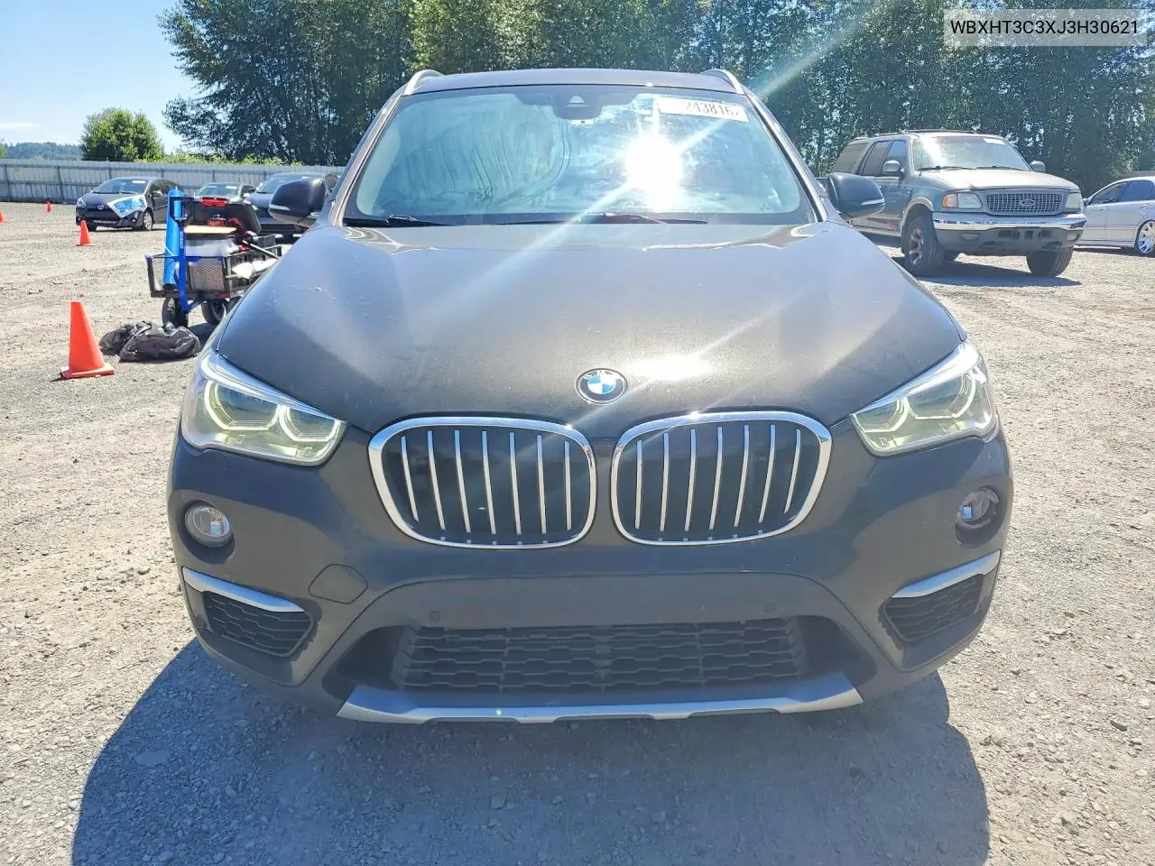 2018 BMW X1 xDrive28I VIN: WBXHT3C3XJ3H30621 Lot: 61243816