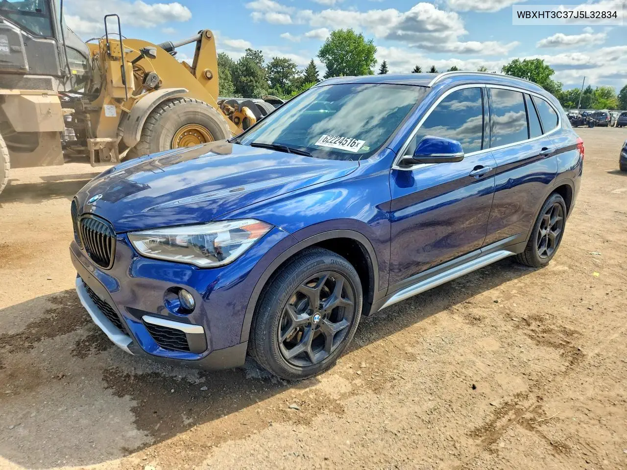 2018 BMW X1 xDrive28I VIN: WBXHT3C37J5L32834 Lot: 62224516